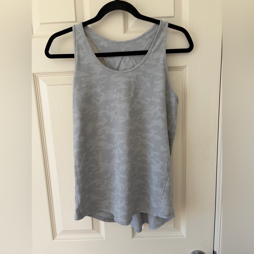 Lululemon Grey Camo Tank Top - Fits M/L